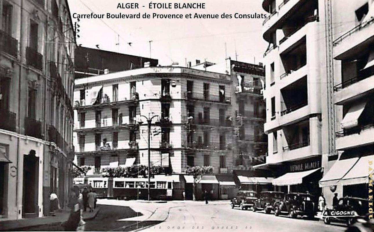 Alger-Bab-El-Oued - Etoile Blanche - Carrefour Bd de Provence et Ave des Consulats.jpg